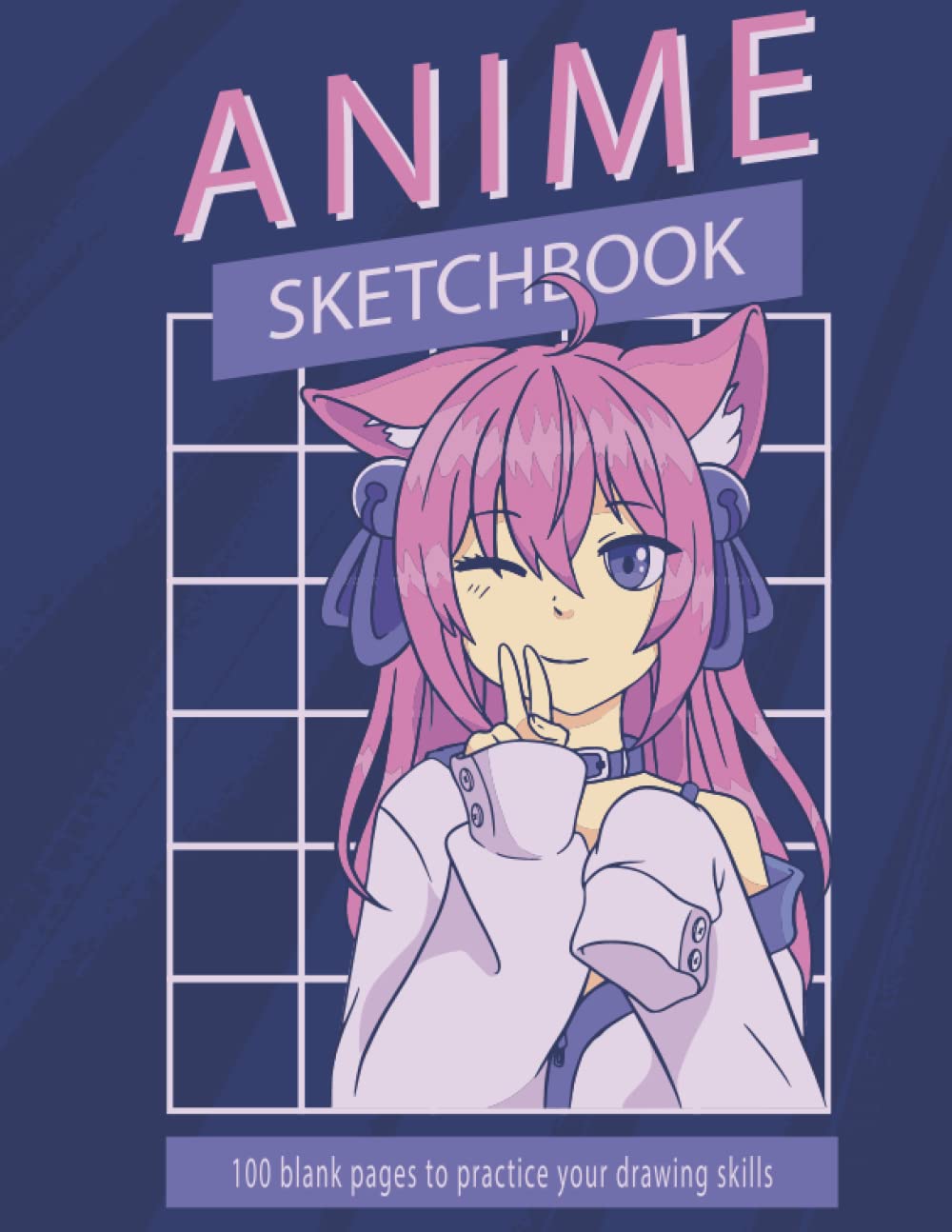 Anime Sketchbook Anime drawing tablet for girls who love to draw with