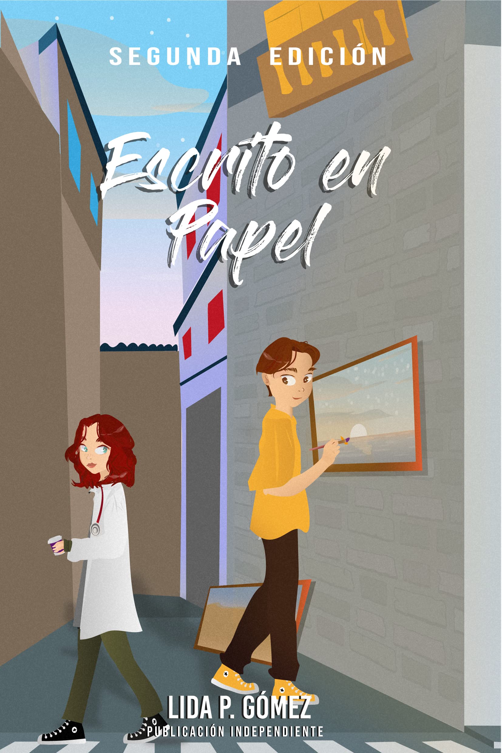 Escrito en Papel: Novela actual, de amor en español, drama, misterio, juvenil