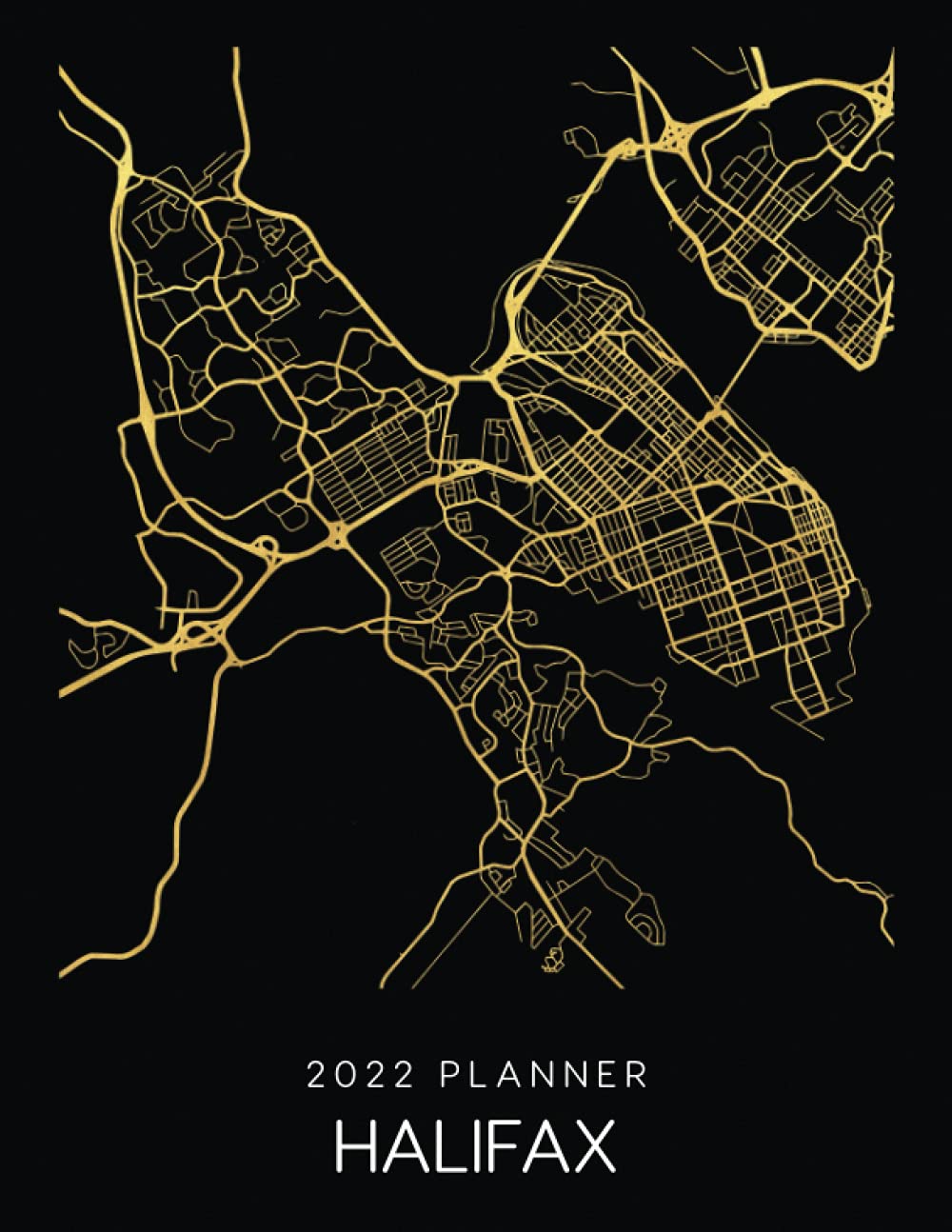 2022 Planner Halifax Weekly Dated With To Do Notes And Inspirational Quotes City Map