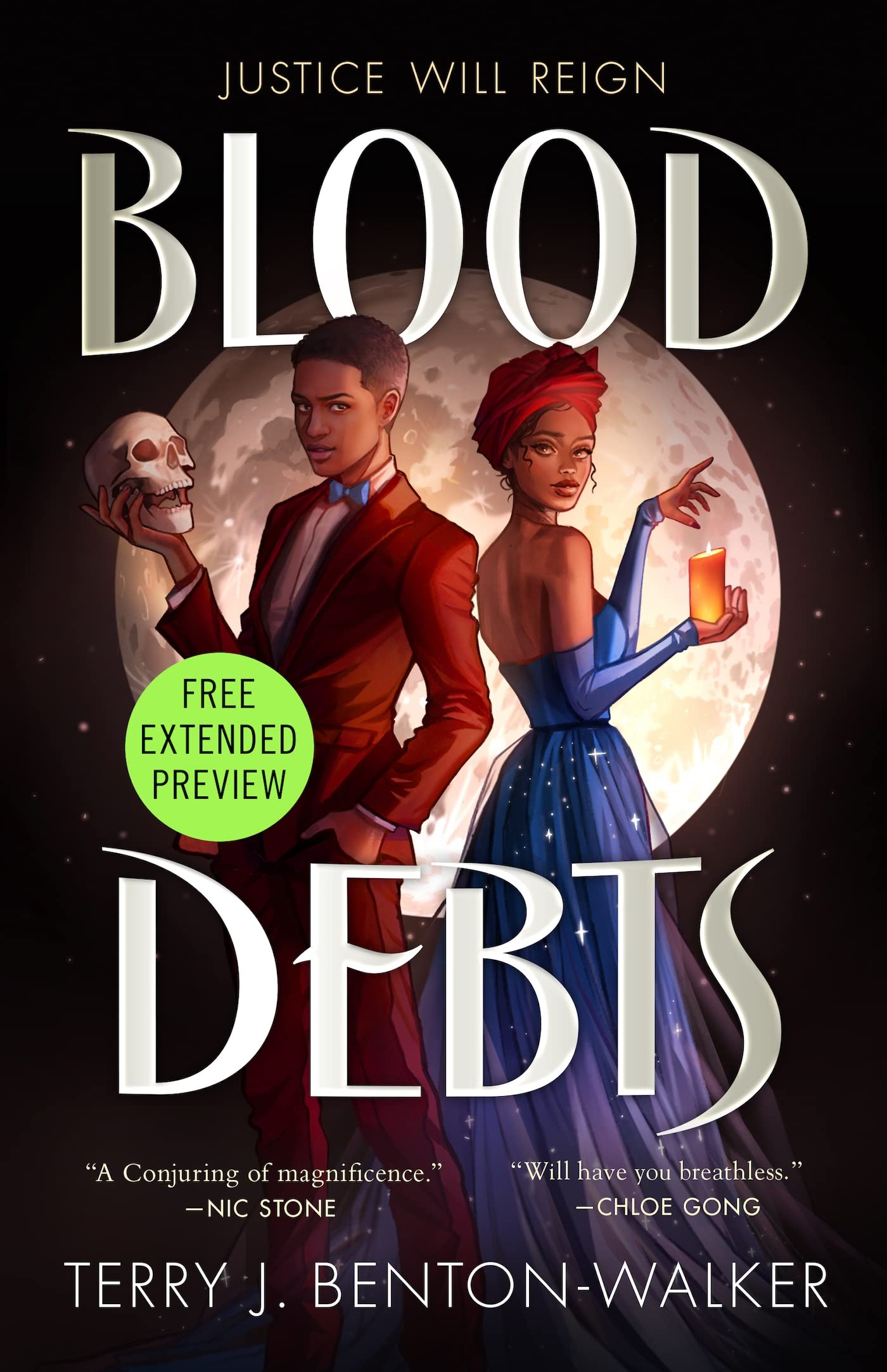 Sneak Peek for Blood Debts book cover