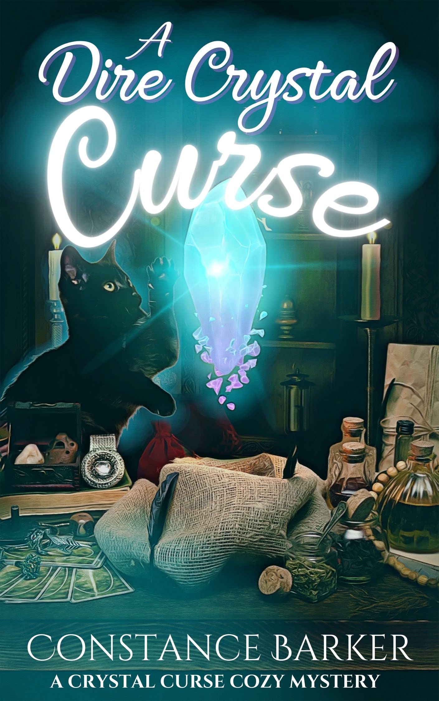 A Dire Crystal Curse book cover