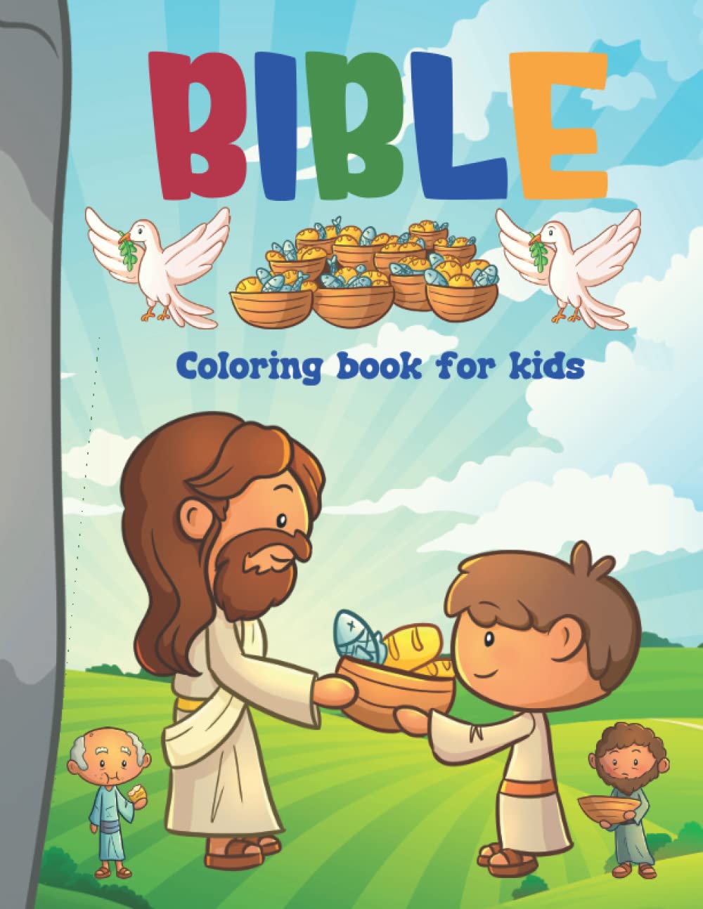 Bible Coloring Book for Kids: Christian Coloring Book for kids ...