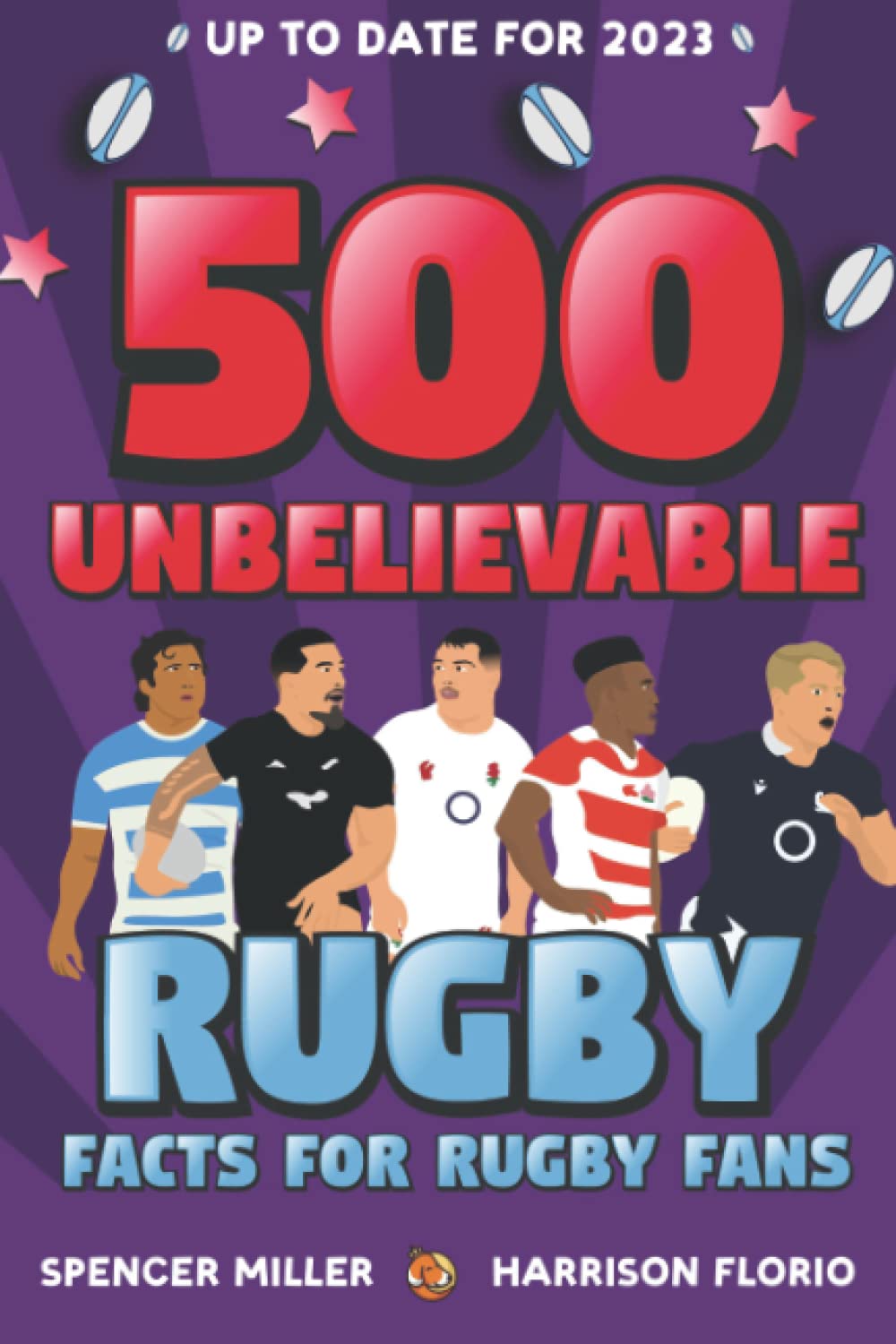 500 Unbelievable Rugby Facts Book for Rugby Fans Rugby Gifts for