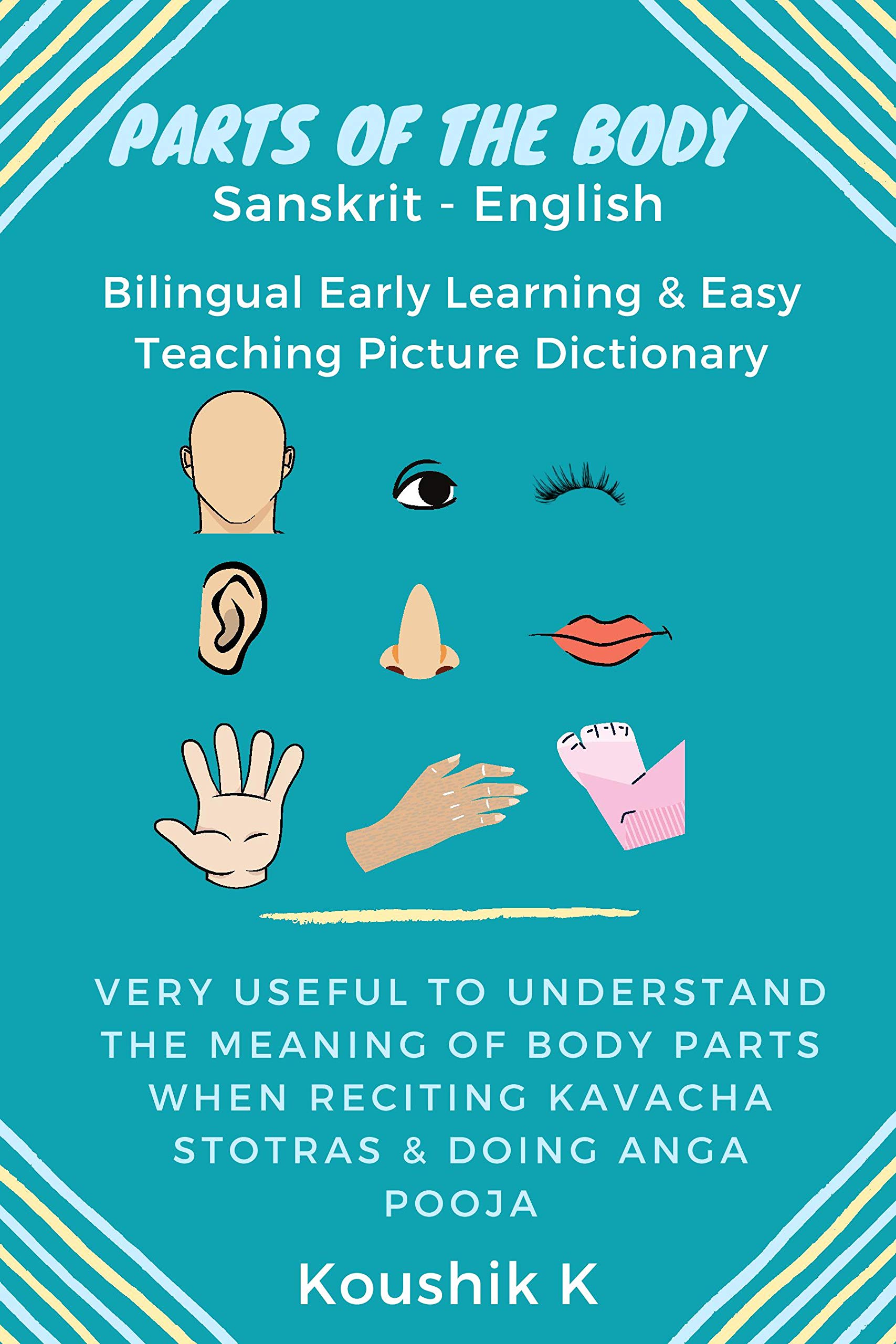 Parts of the Body Sanskrit English Bilingual Early Learning & Easy