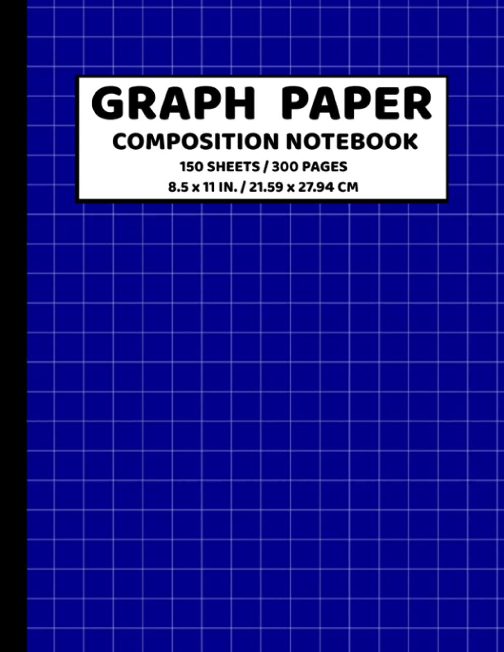 Graph Paper Composition Notebook Grid/Graph Paper Notebook, 150 Sheets