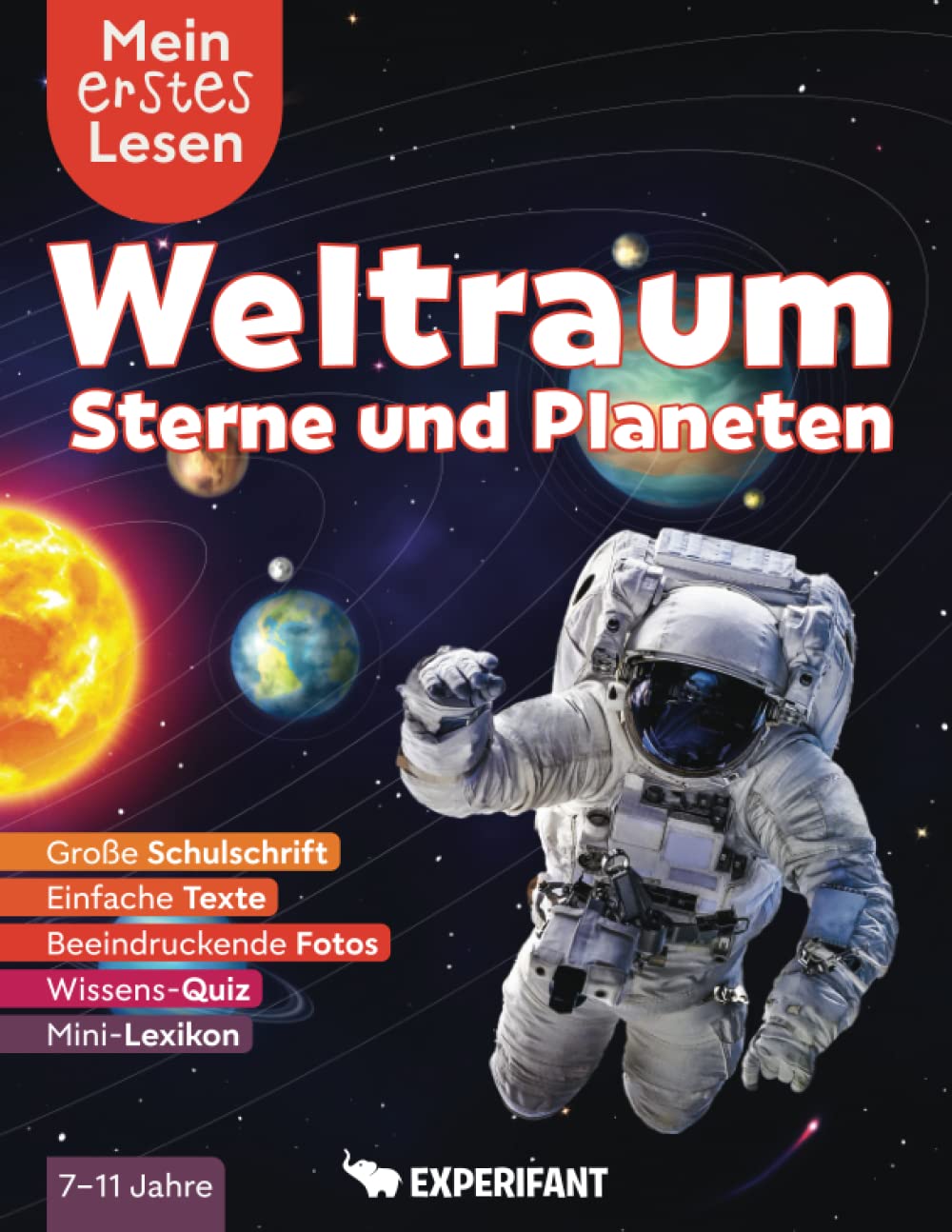 Mein erstes Lesen: Weltraum, Sterne und Planeten: Spannendes Wissen für ...