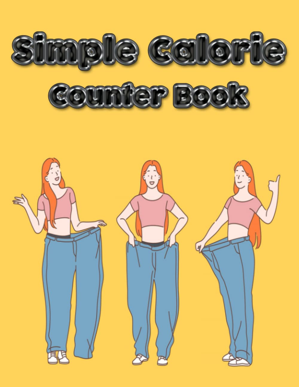 Simple Calorie Counter Book Nutrition Calorie Intake Tracker Log Book