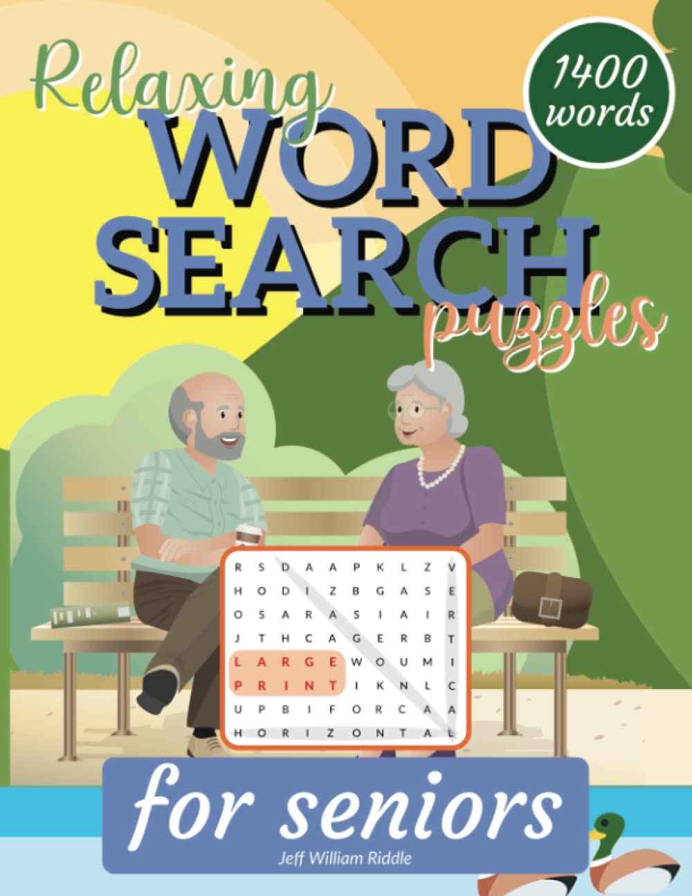 Large Print Relaxing Memory Word Search Puzzles For Seniors Big Puzzle 
