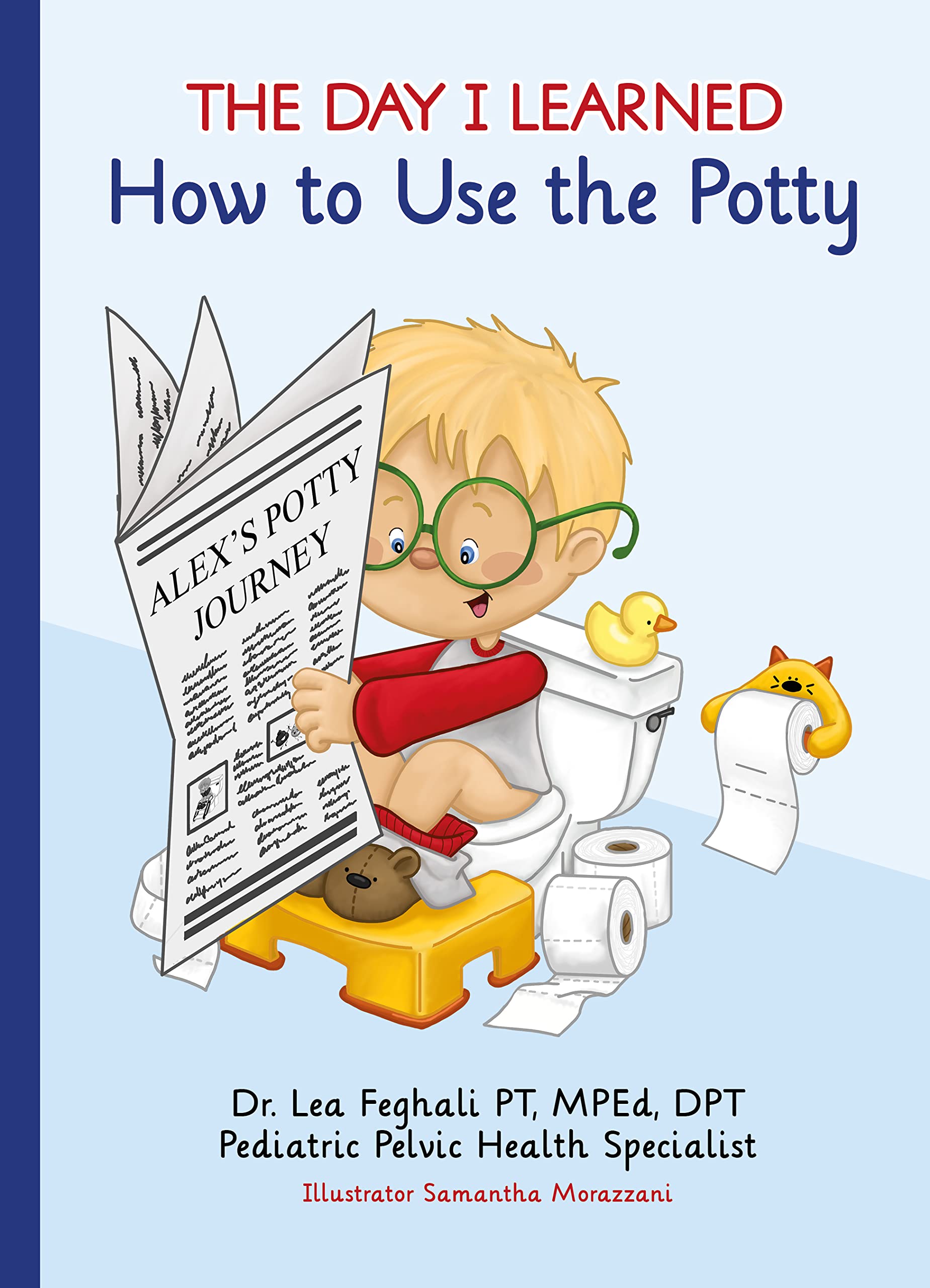 The Day I Learned How to Use the Potty. Alex's potty training journey