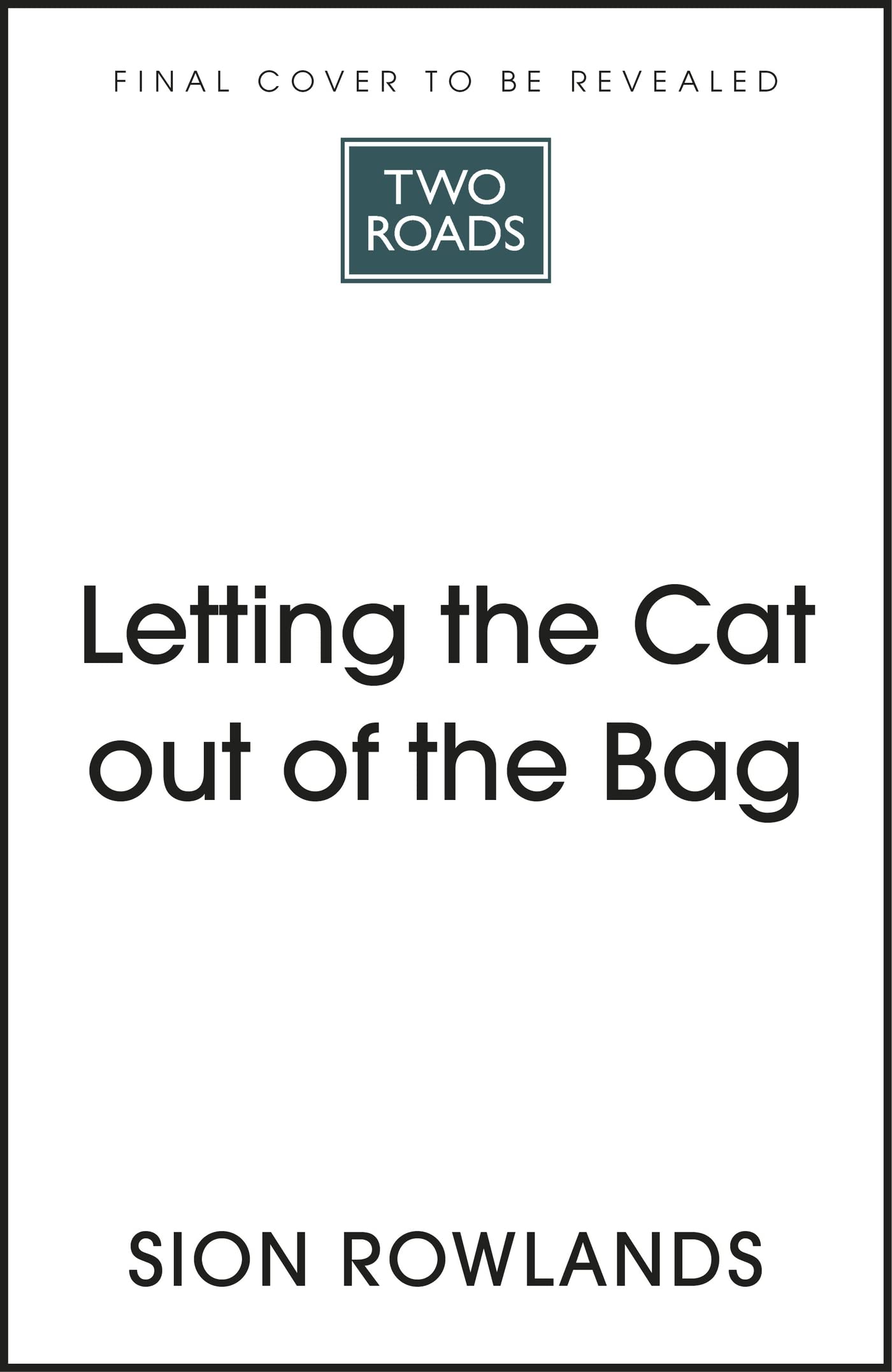 Letting the Cat Out of the Bag The Secret Life of a Vet by Siôn