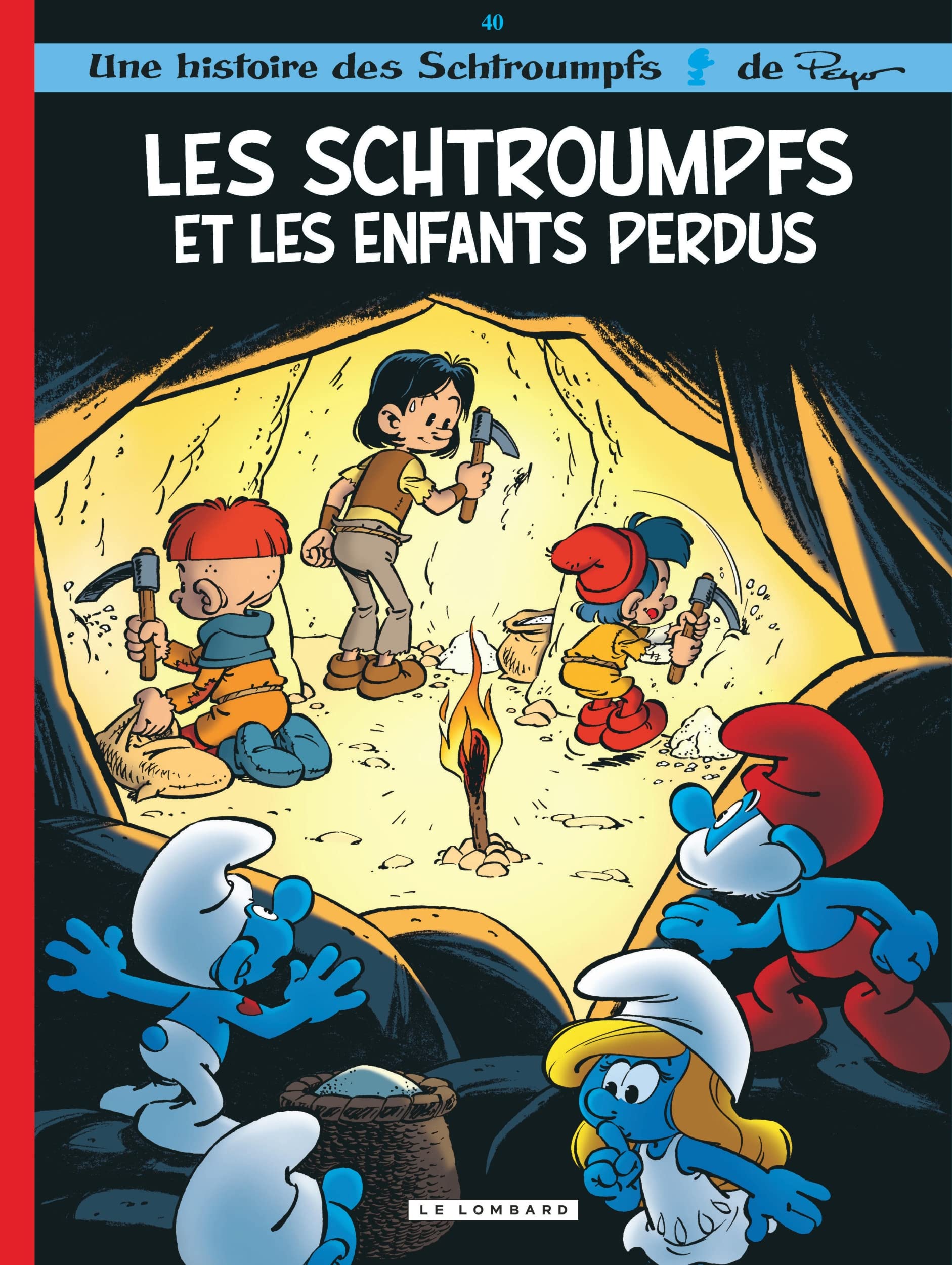 Les Schtroumpfs et les enfants perdus book cover