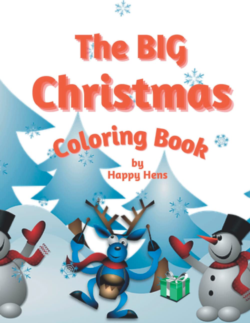 The Big Christmas Coloring Book, Easy Coloring, Christmas Coloring by
