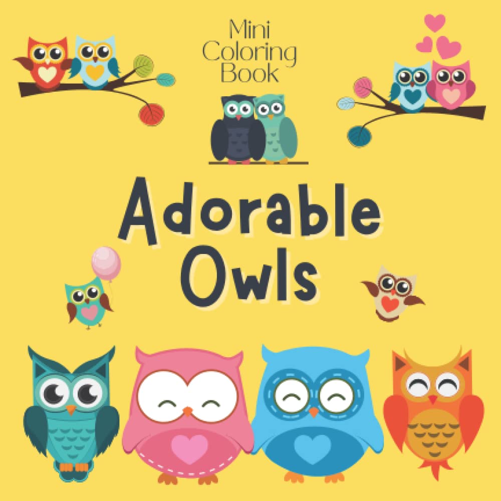 mini-coloring-book-adorable-owls-6x6-pocket-size-for-travel-on-the-go