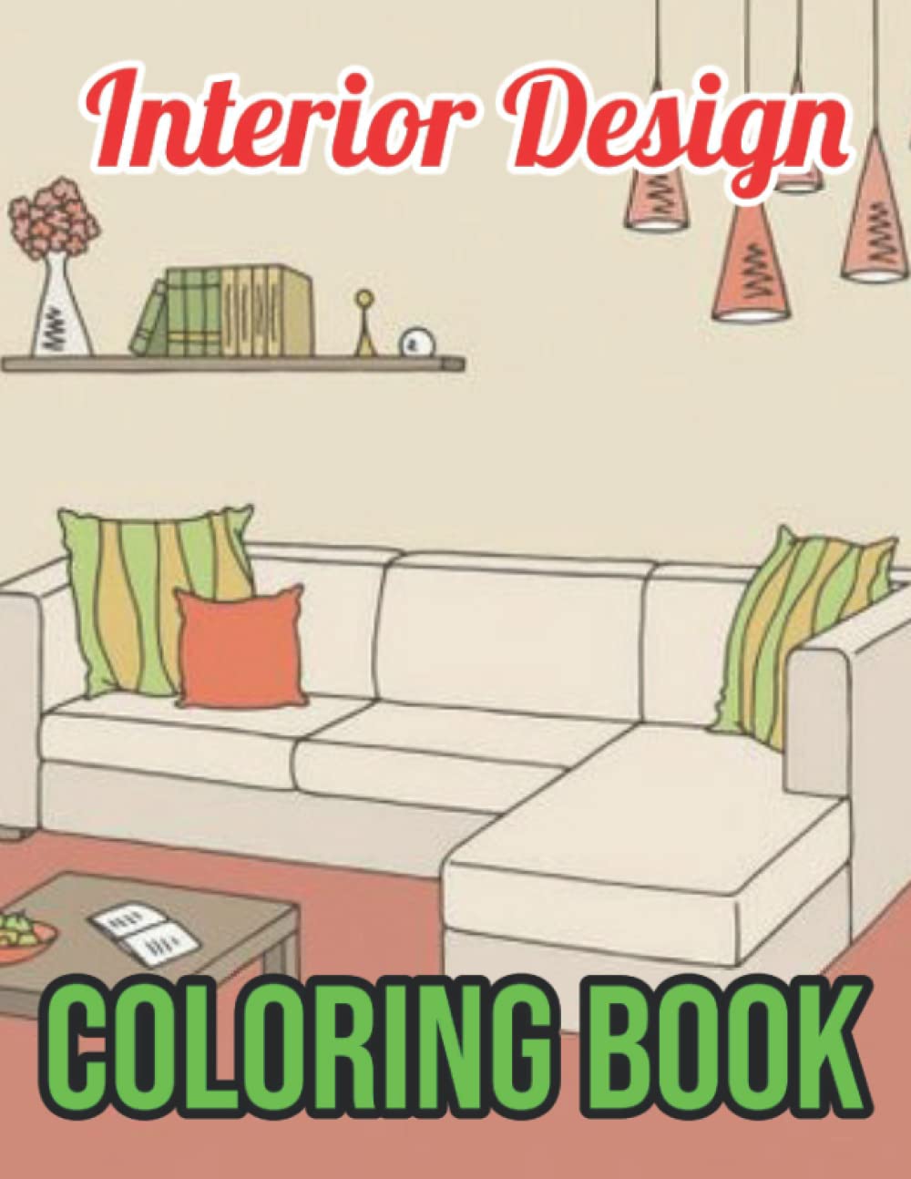 Interior Design Coloring Book Luxury Interior Design Coloring Book
