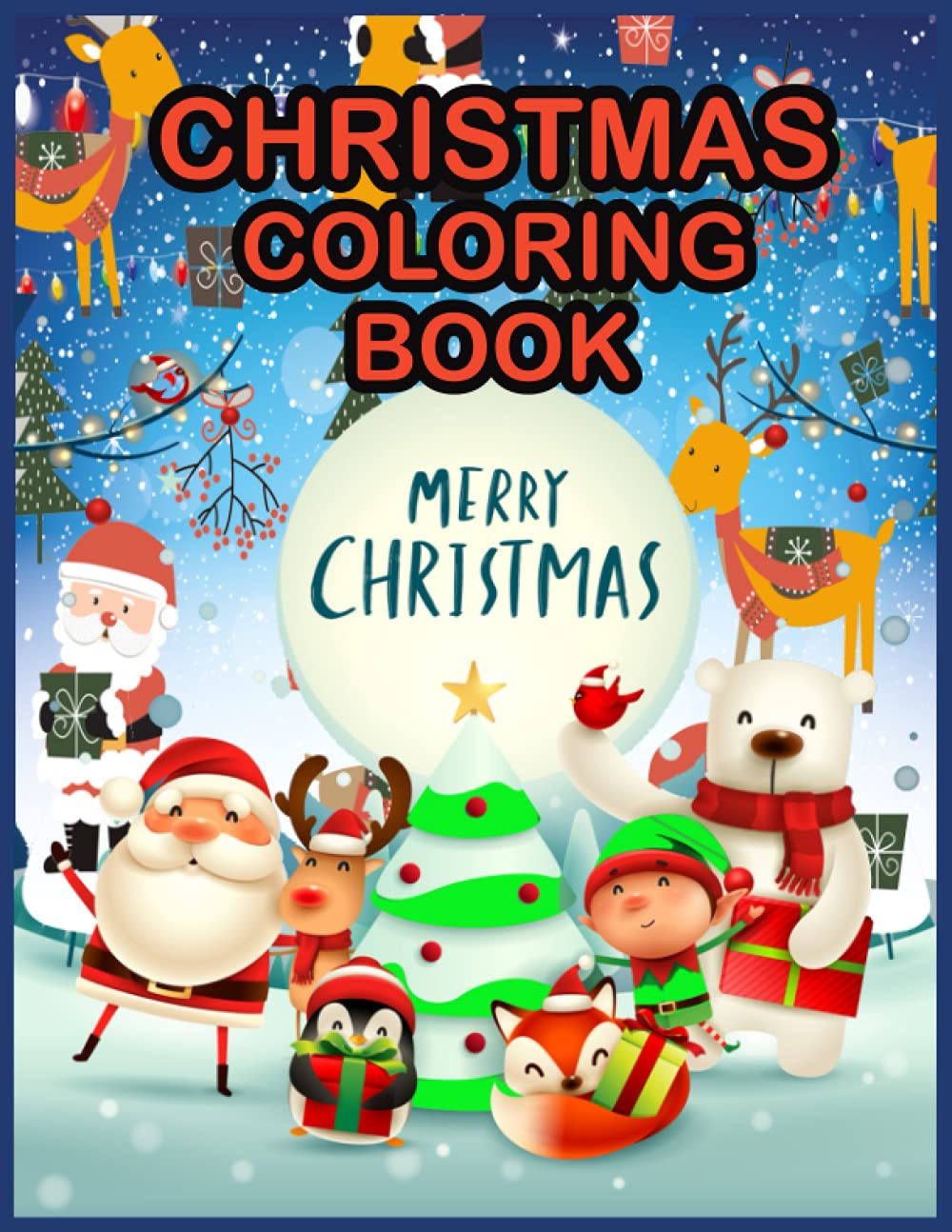 Christmas coloring book: A Highlights Hidden Pictures Holiday Coloring ...
