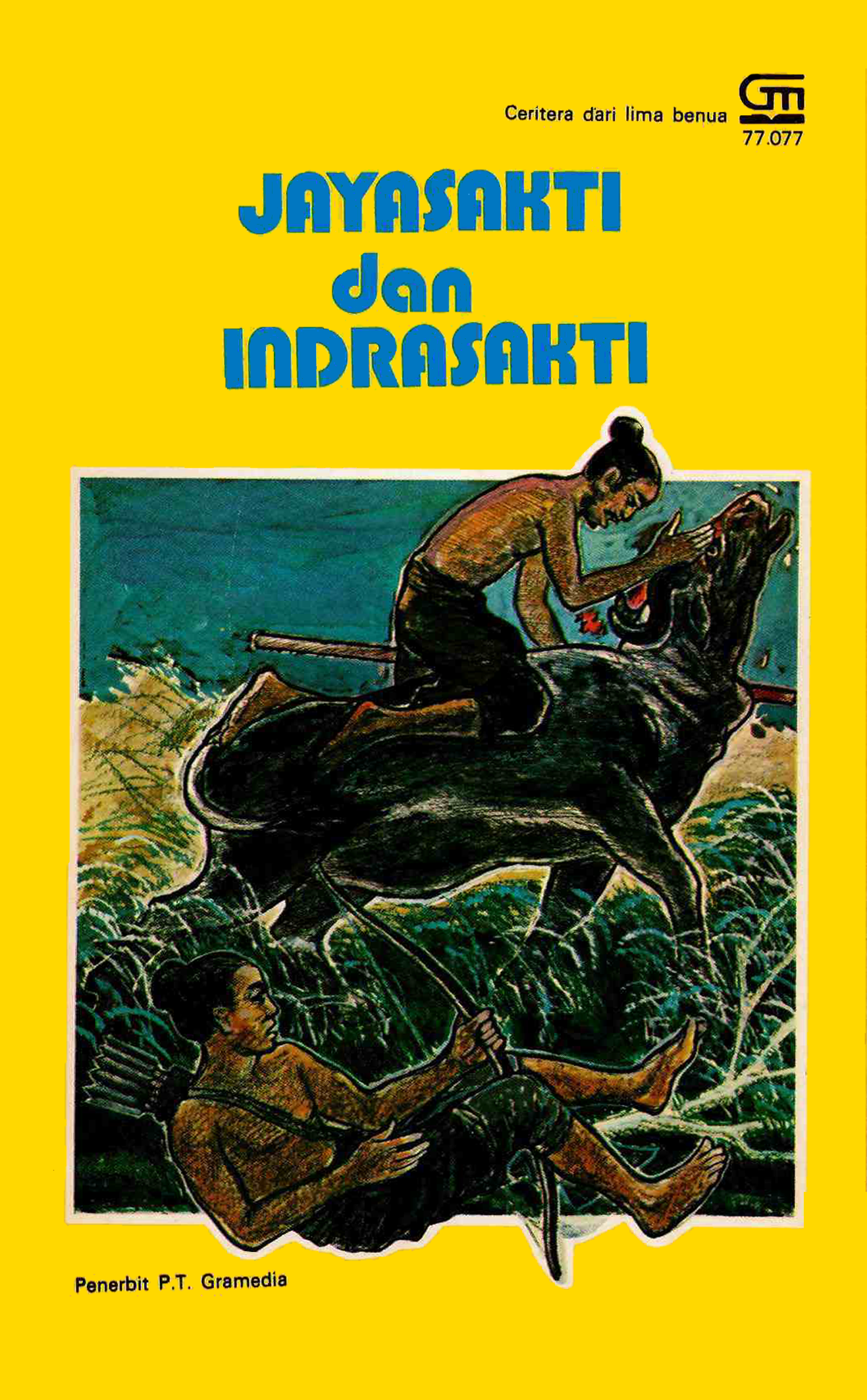 Jayasakti dan Indrasakti book cover