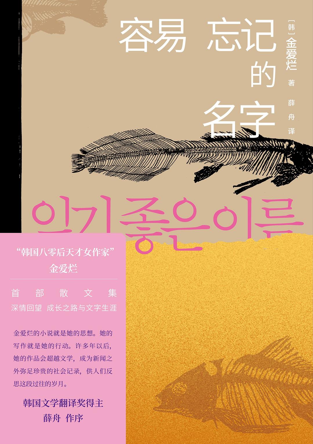 容易忘记的名字 book cover