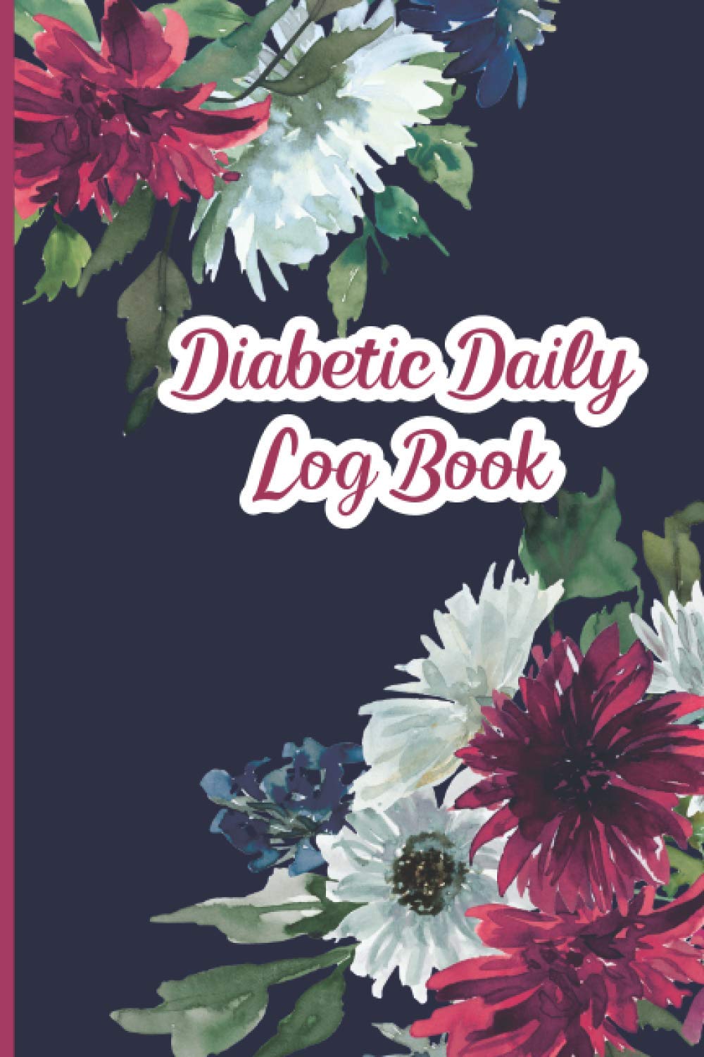 Diabetic Daily Log Book blood glucose selftest log book for 2 years