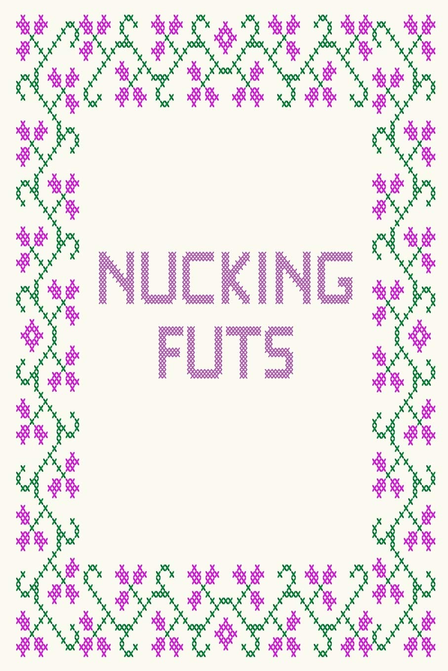 Nucking Futs Gag Gift Funny Blank Lined Notebook Journal or Notepad by