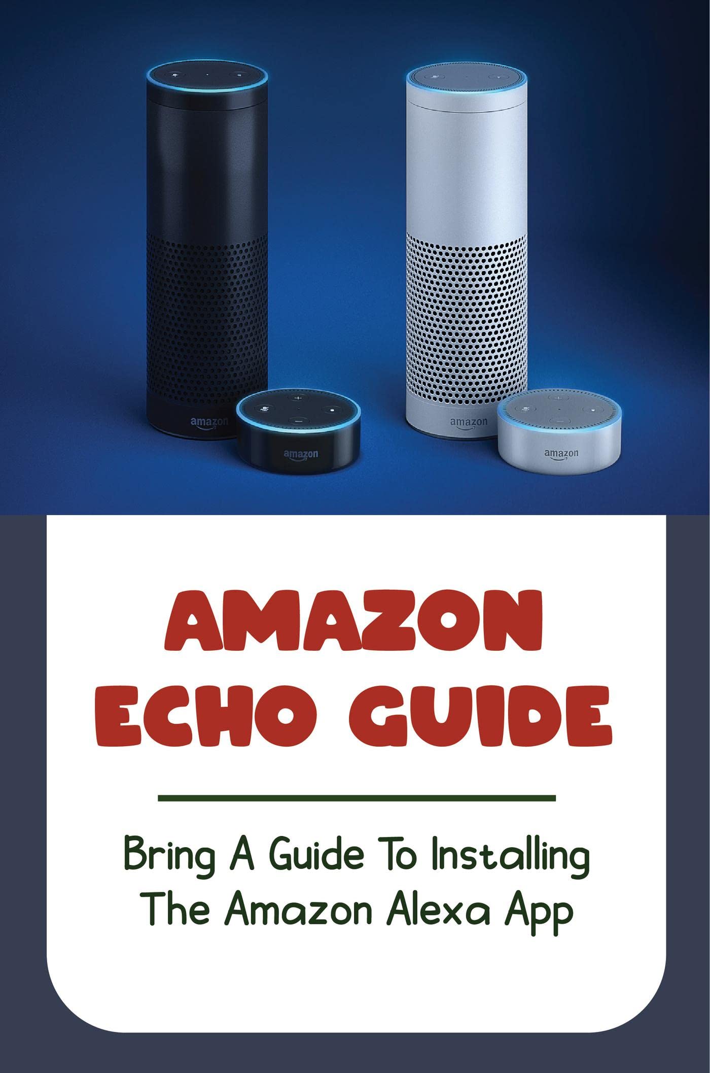 Amazon Echo Guide Bring A Guide To Installing The Amazon Alexa App, by