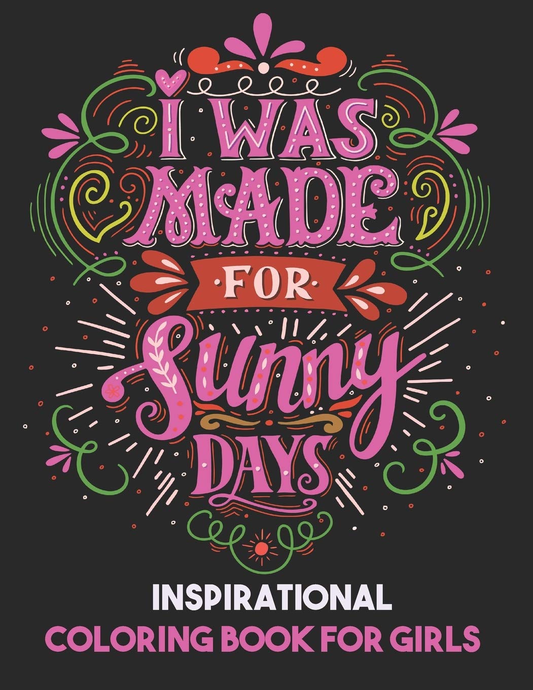 Inspirational Coloring Book for girls: Motivating Quotes To Color by ...
