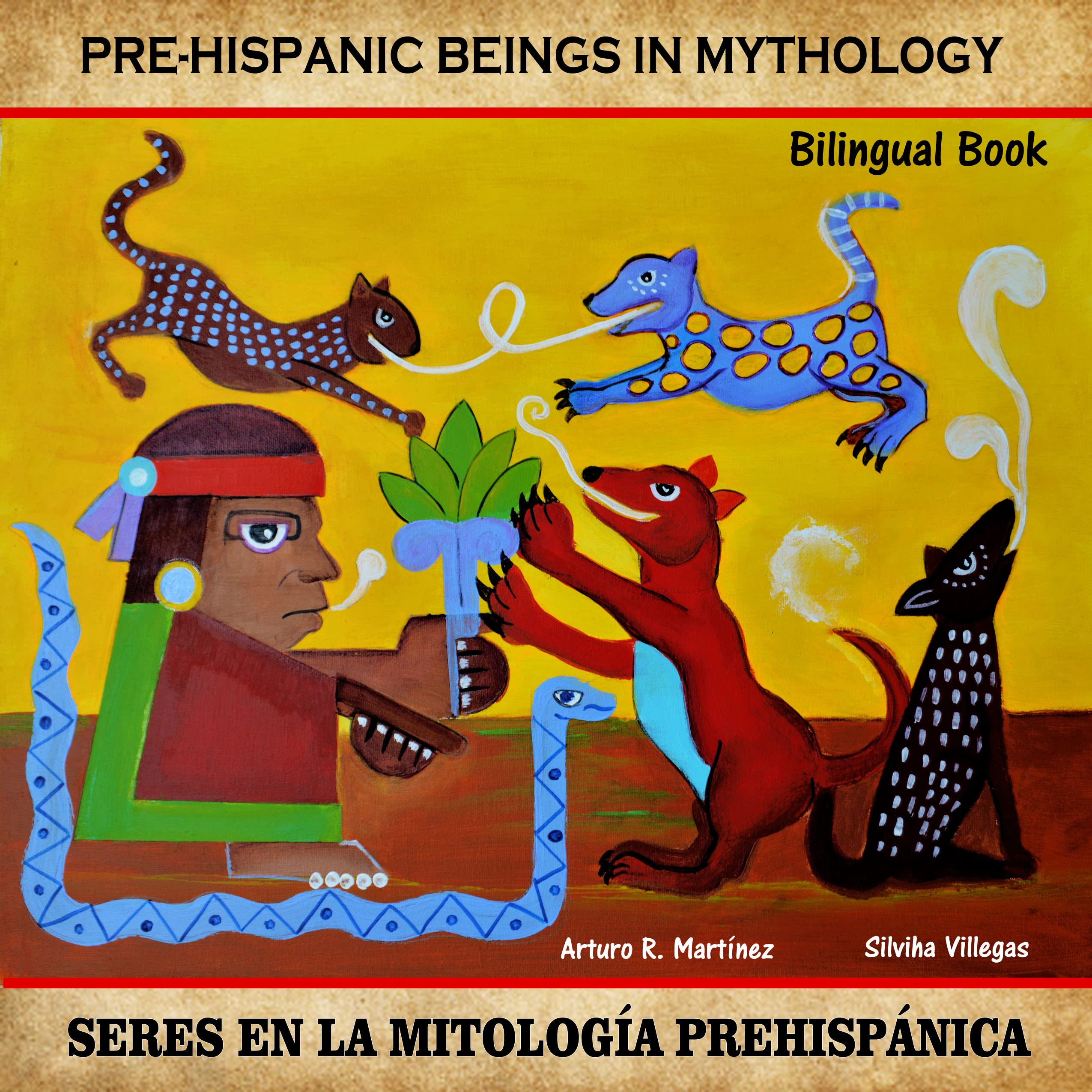 PRE-HISPANIC BEINGS IN MYTHOLOGY book cover