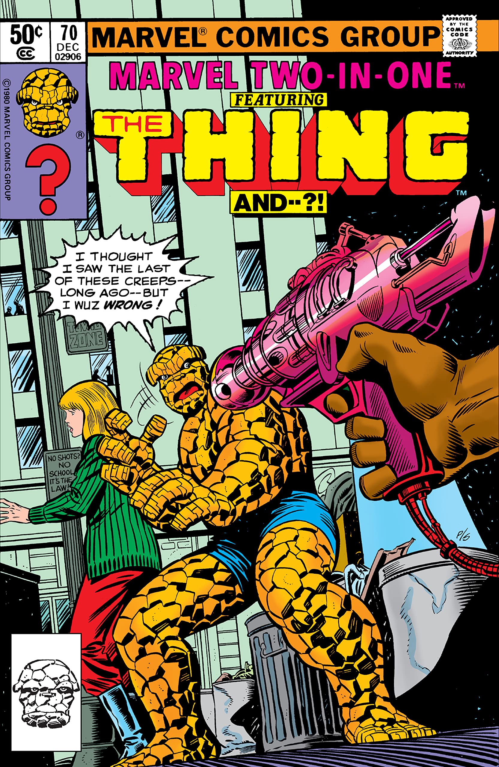 Marvel Two-In-One #70 book cover