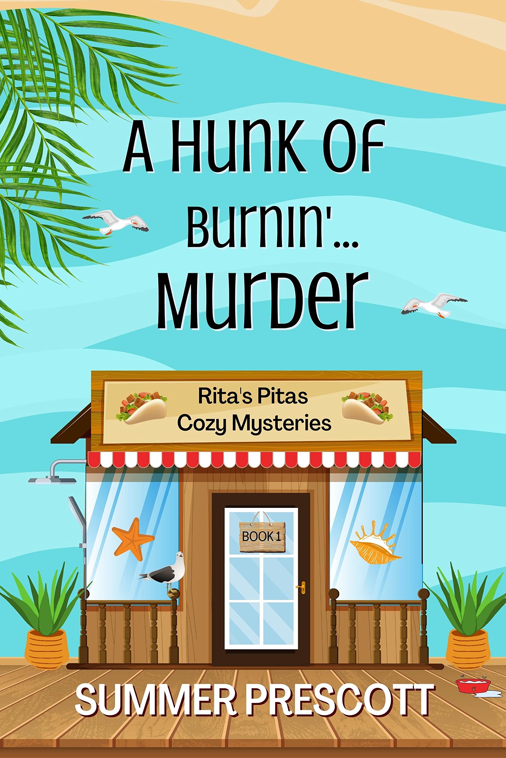 A Hunk of Burnin'...Murder book cover