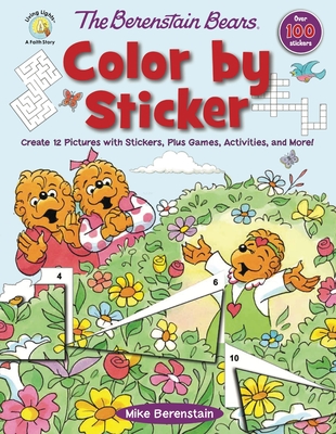 The Berenstain Bears Color by Sticker book cover