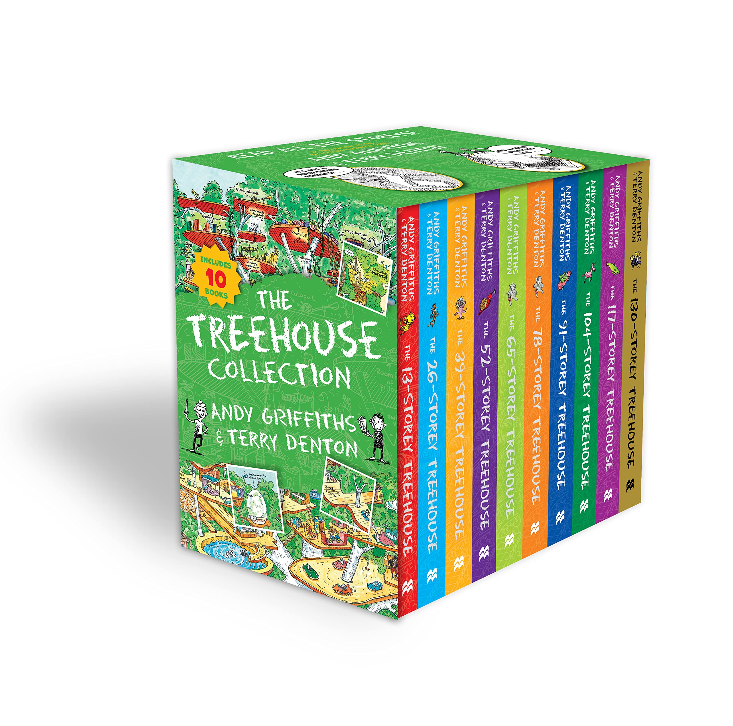 Treehouse Storey - 10 Book Collection by Andy Griffiths | Goodreads