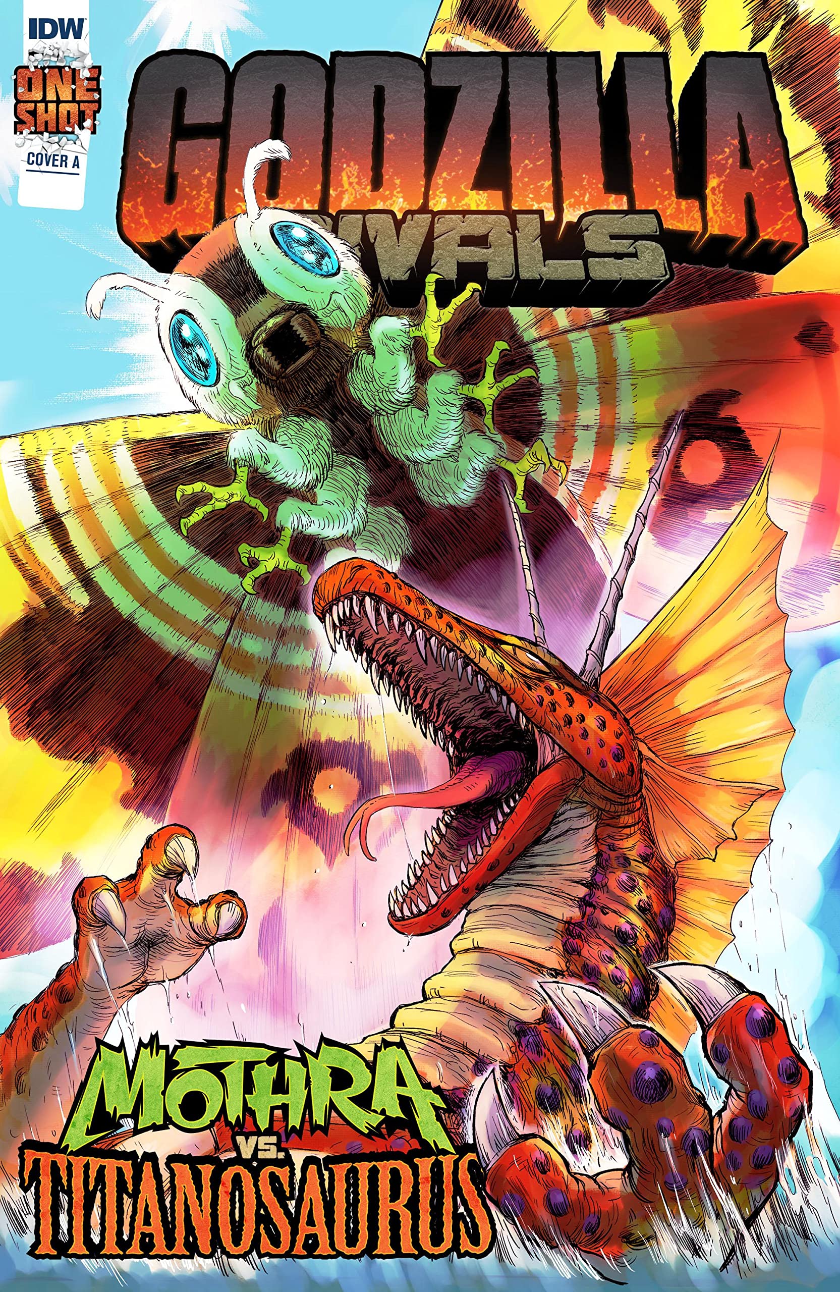 Godzilla Rivals: Mothra Vs. Titanosaurus