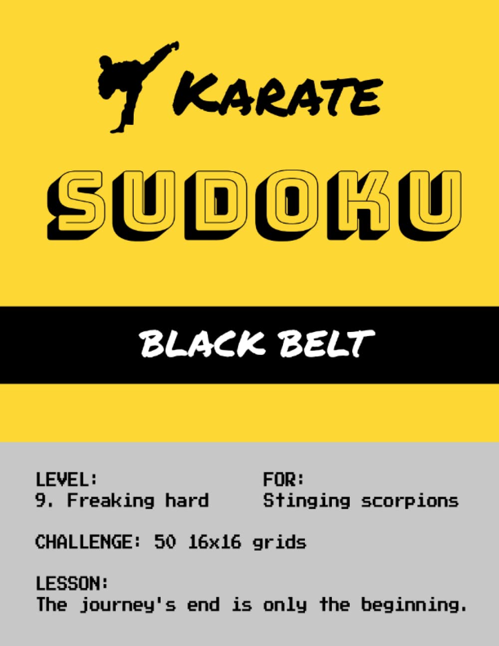 Karate Sudoku Karate Sudoku Black Belt Level 9 50 Sudoku Puzzles 
