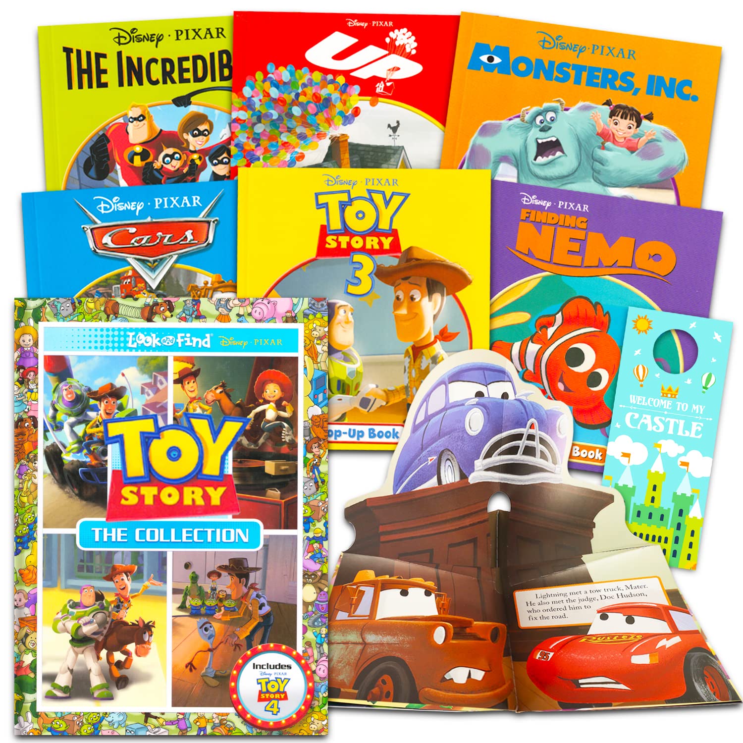 Disney Toy Story Pop Up Books Set for Toddlers 1-3 ~ Bundle