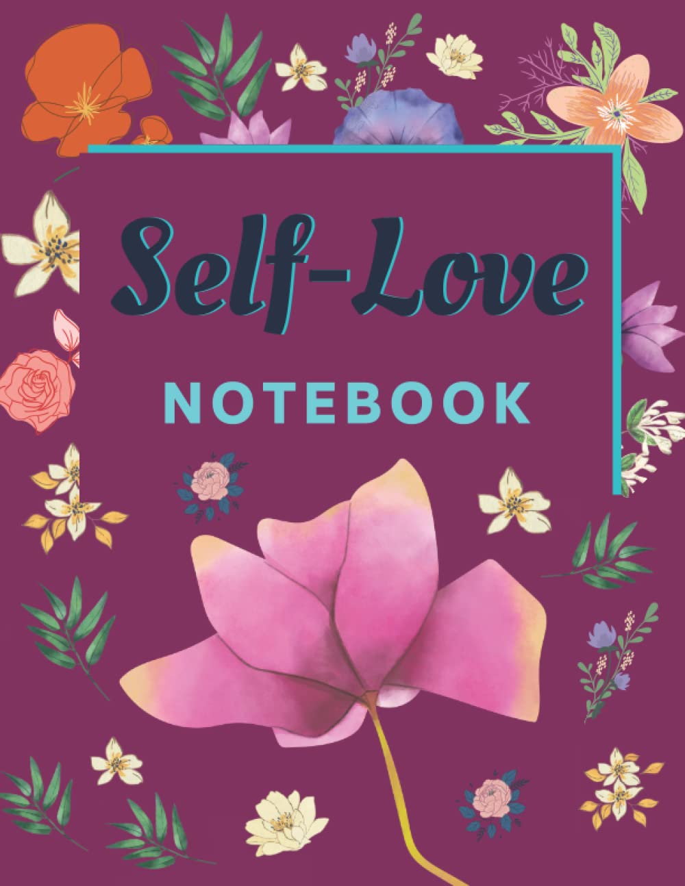 SelfLove Notebook Journal Diary Planner Gift Idea by Lia Manea
