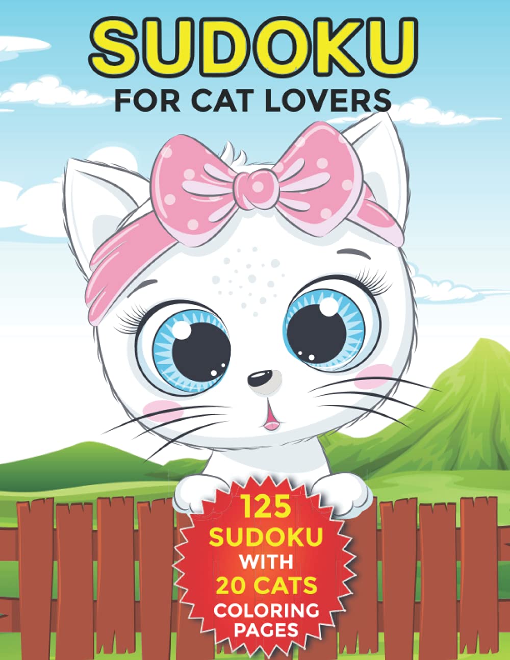 Sudoku for cat lovers sudoku puzzles for kids and cat lovers With 20