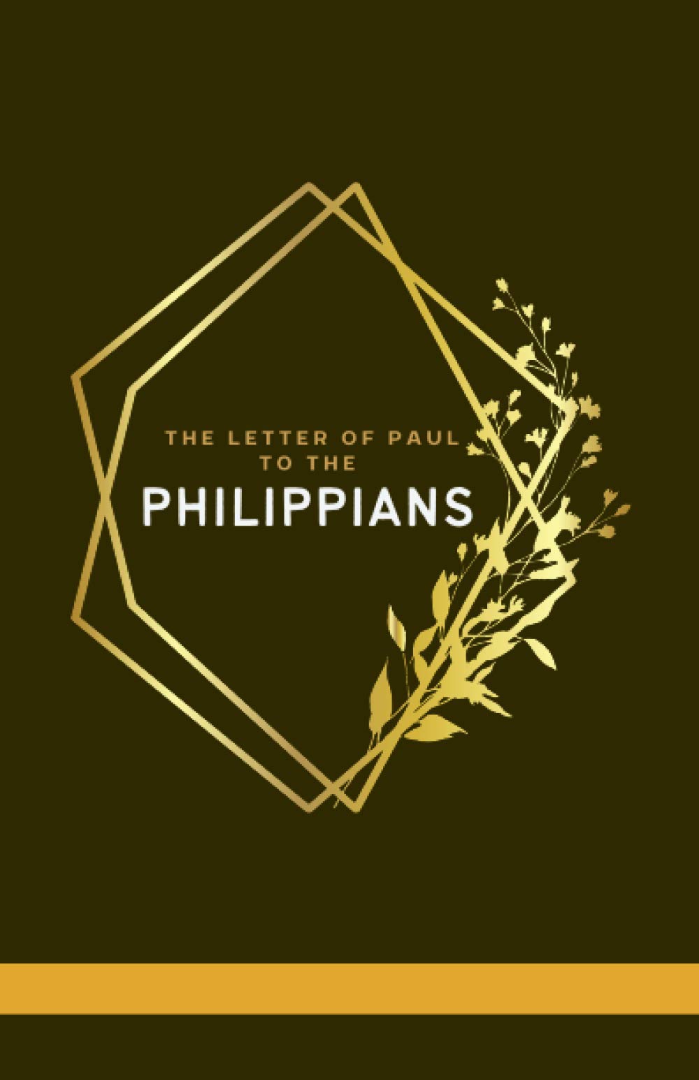 The letter of Paul to the Philippians KJV Scripture reading and writing Journal/Philippians