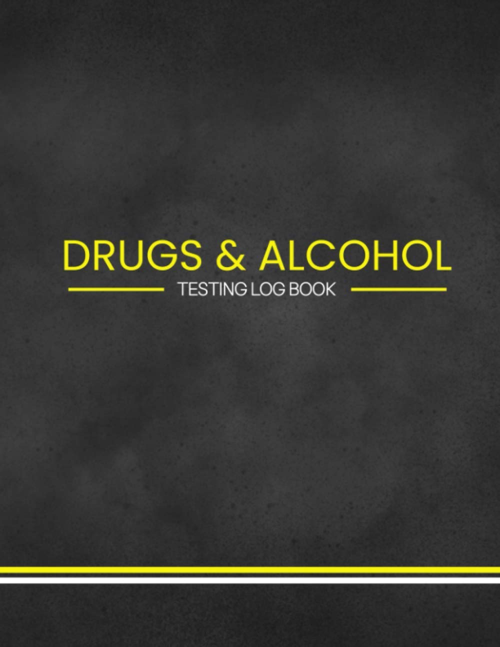 Drugs and Alcohol Testing Log Book Record Over 115 Drug Tests