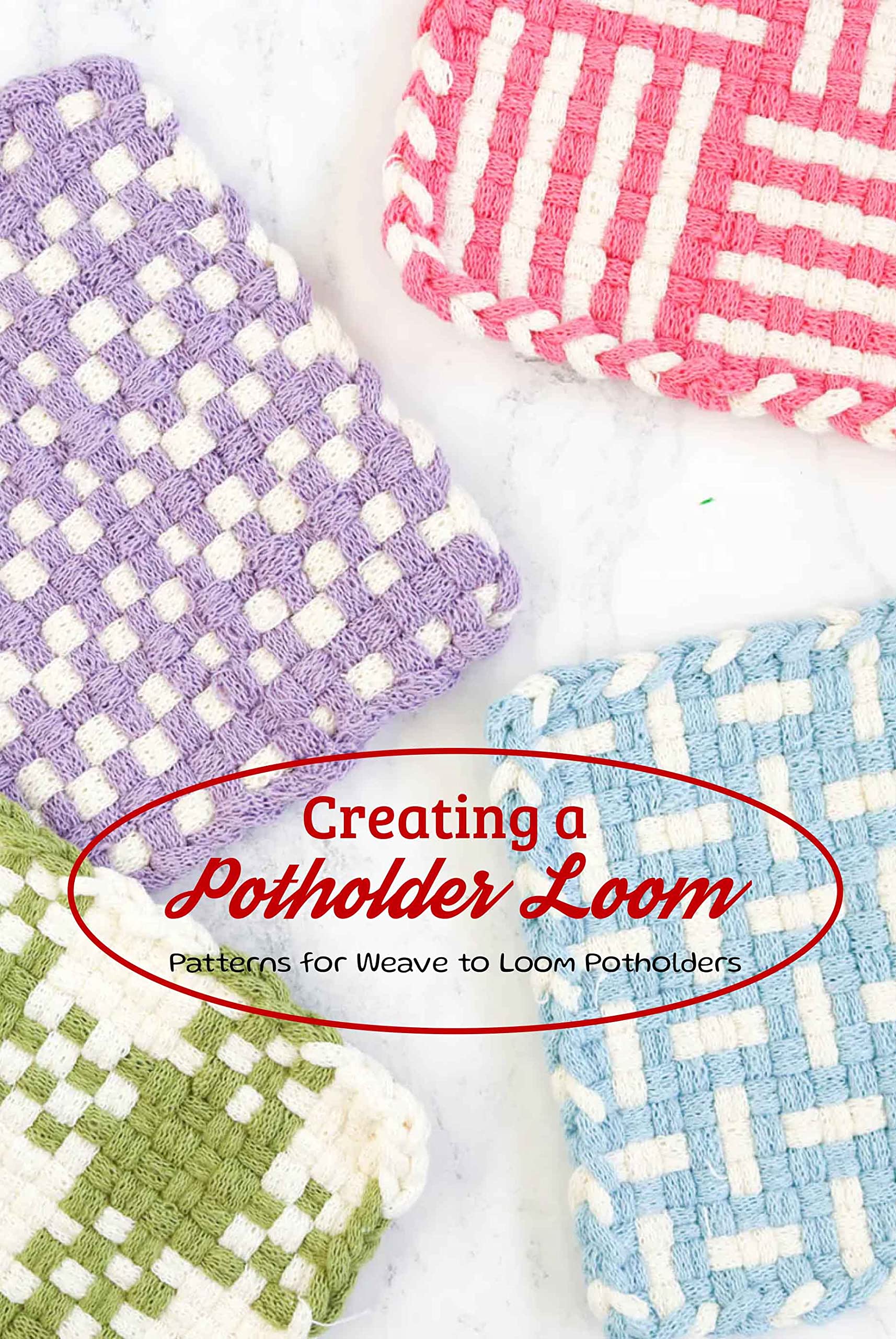 Creating a Potholder Loom Patterns for Weave to Loom Potholders