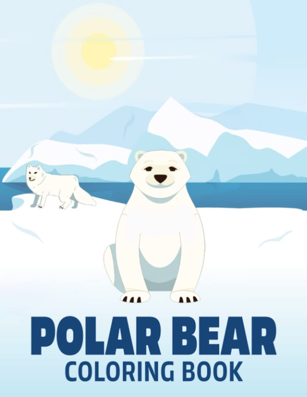 Polar Bear Coloring Book Colouring Pages to Drawing with Amazaing
