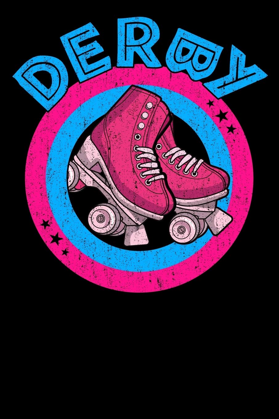Roller Derby Notebook Cool & Funky Roller Girl Derby Notebook Hot