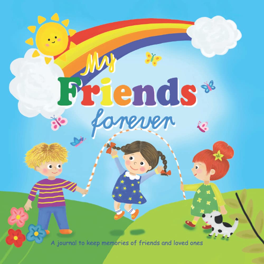 My Friends Forever: Colorful design Friendbook | Friendship Journal ...