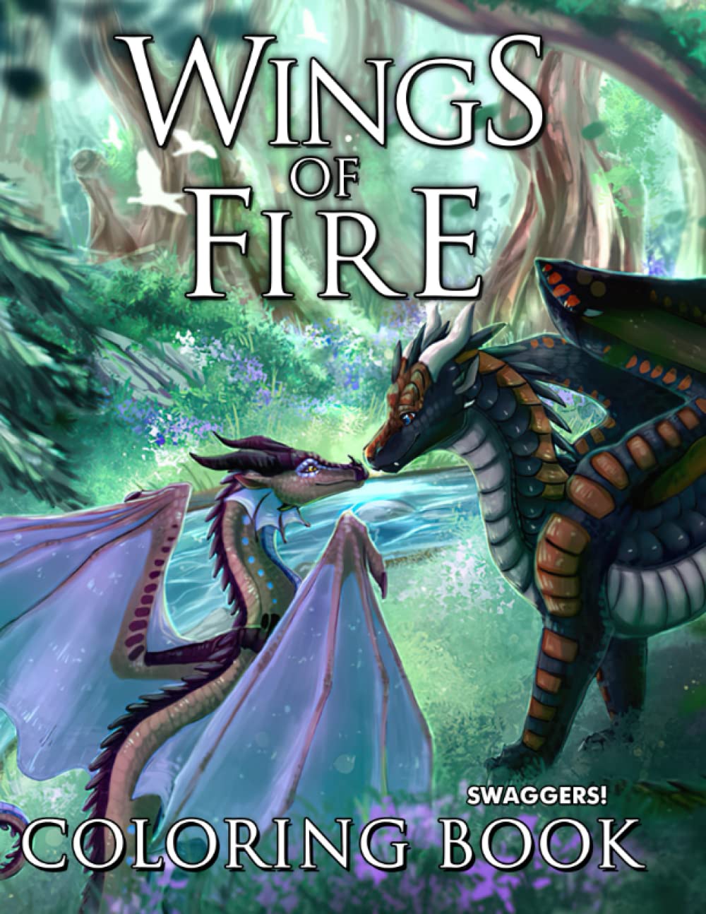Wíngs of Fire Coloring Book: Stunning Illustrations Are Waiting For You ...