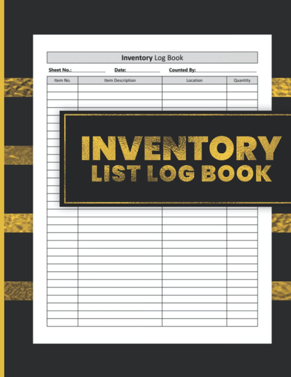 Inventory List Log Book Inventory Log Book For Small Business A4