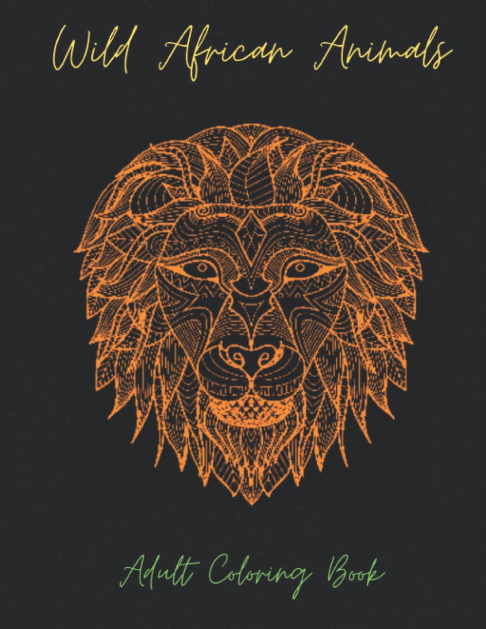 Wild African Animals Coloring Book | Stunning Animal Coloring Book with