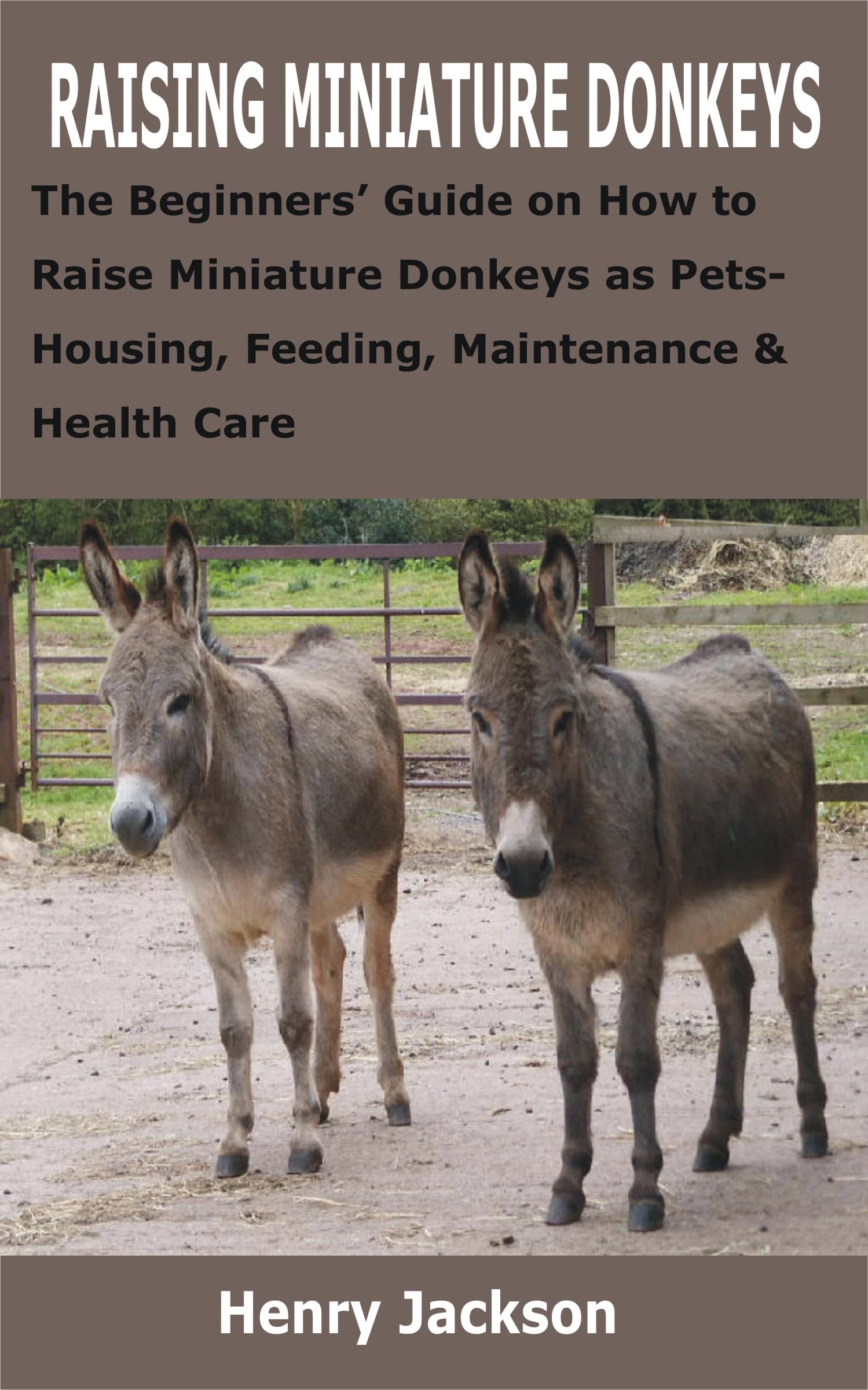 RAISING MINIATURE DONKEYS The Beginners’ Guide on How to Raise