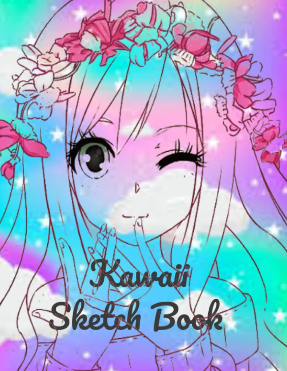 Kawaii Sketch Book Anime Cute anime kawaii sketch book, large 100