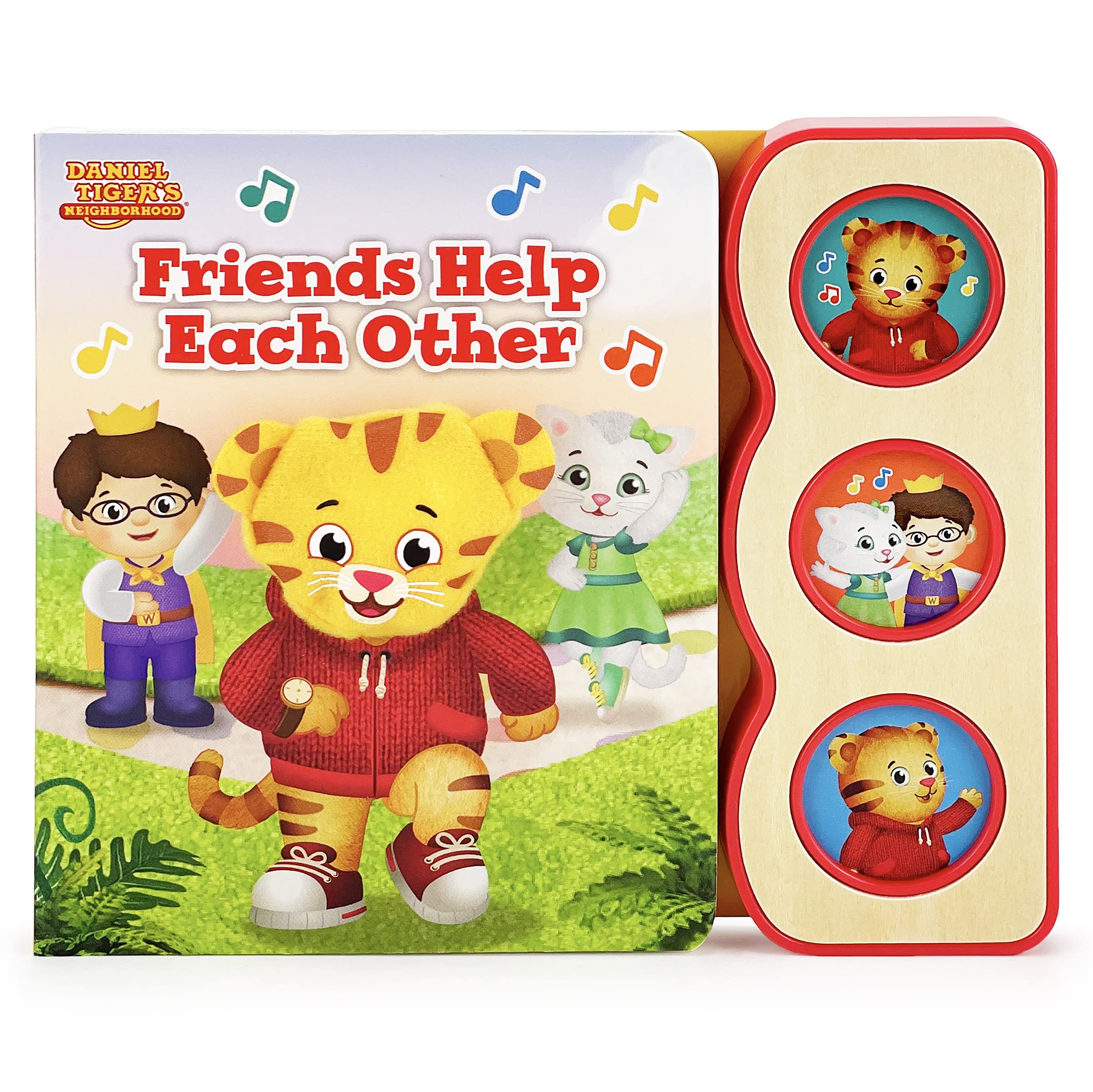 Daniel Tiger's Neighborhood Friends Help Each Other Finger Puppet Sound