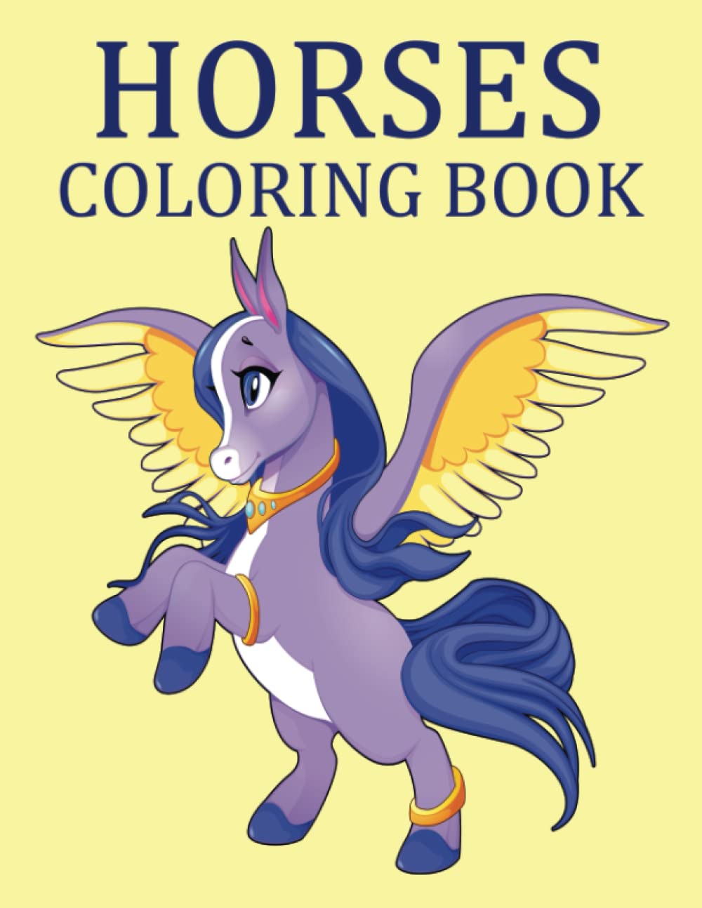 Horses Coloring Book Horses For Adults And Children by CreativeWritt