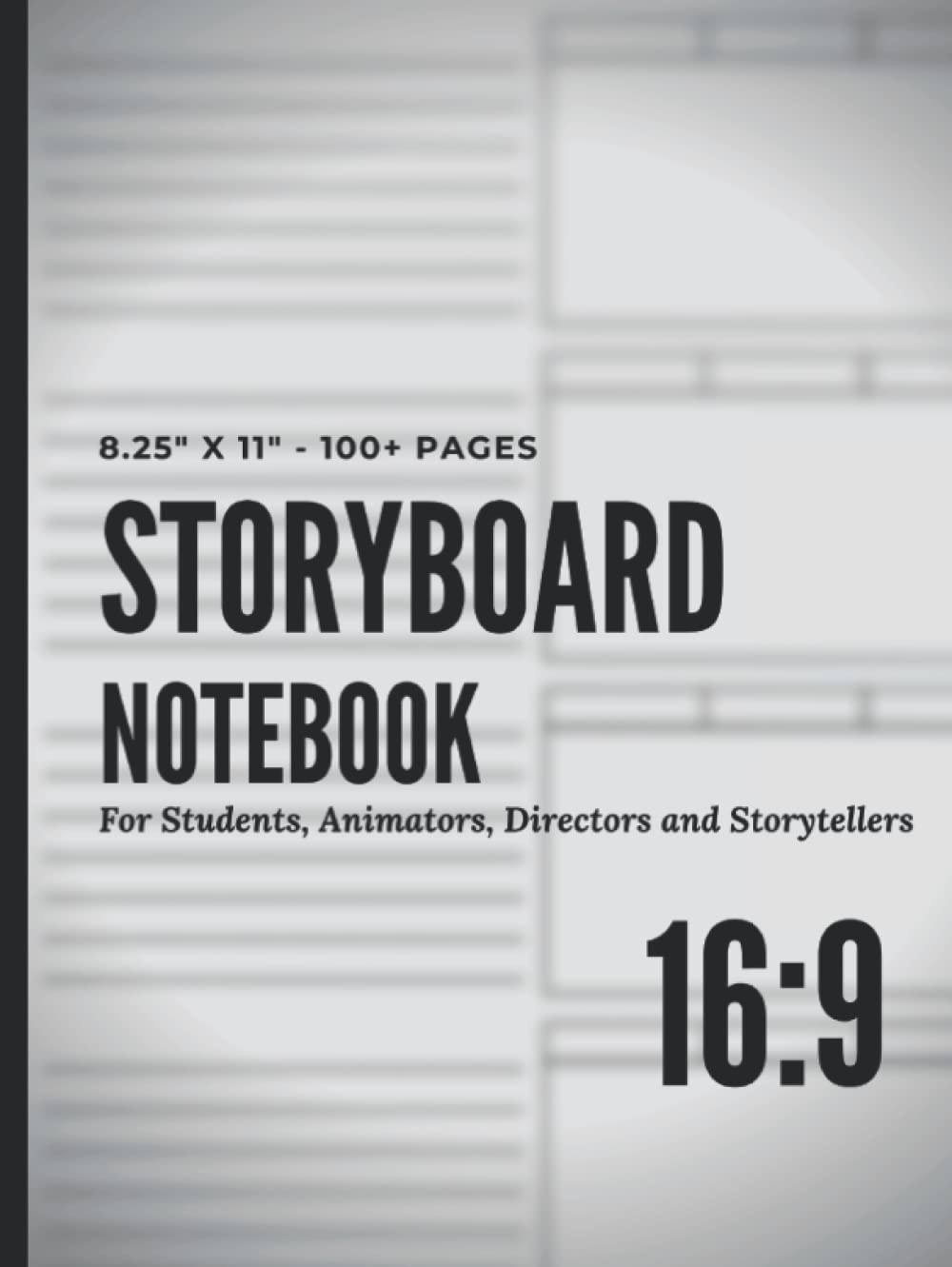 Storyboard Notebook 169 Aspect Ratio Storyboard Paper Notebook