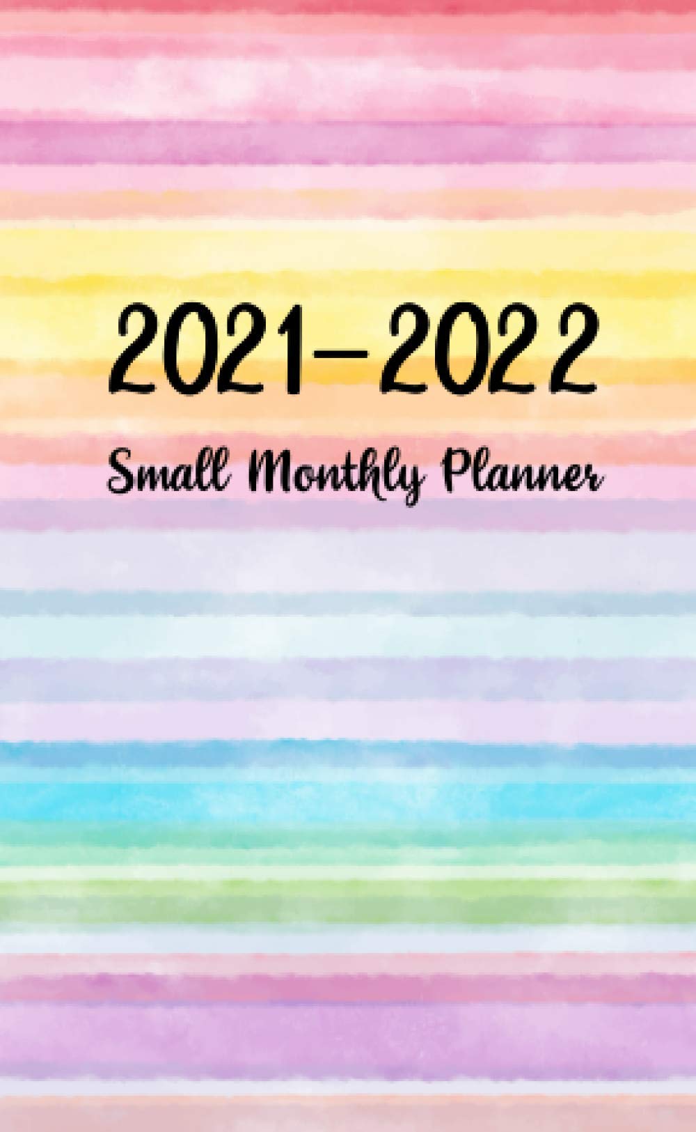 Small Monthly Planner 20212022 24Month Pocket Calendar JANUARY